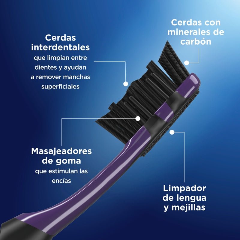 Cepillos de dientes Oral - B Advanced 5 Acciones con Carbón 2 Unidades - Farmacias Arrocha