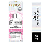 Sérum Facial L'Oréal Paris Glycolic Bright antimanchas Ácido Glicólico y Niacinamida 30 - Farmacias Arrocha