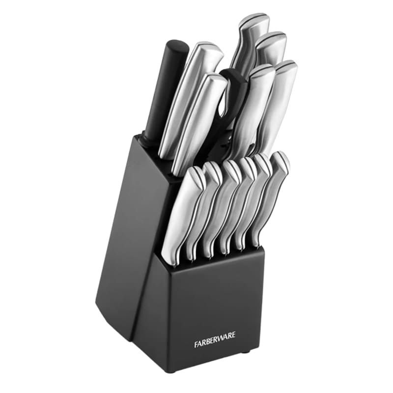 Faberware Juego De Cuchillos Con Base 15 Pzas - Farmacias Arrocha