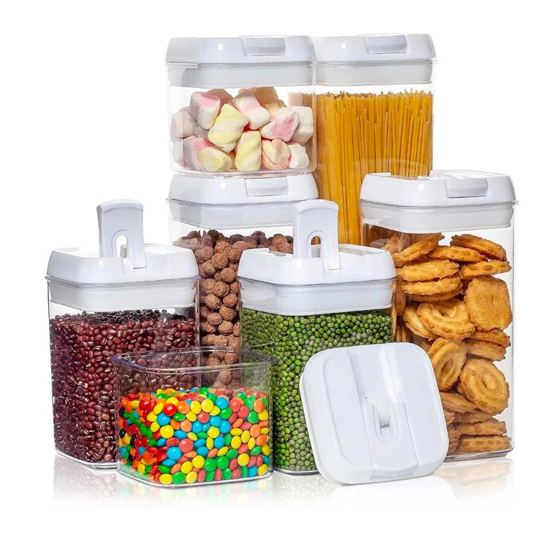 Set De 7 Envases Con Tapa - Farmacias Arrocha