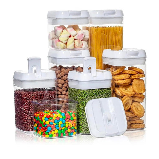 Set De 7 Envases Con Tapa - Farmacias Arrocha