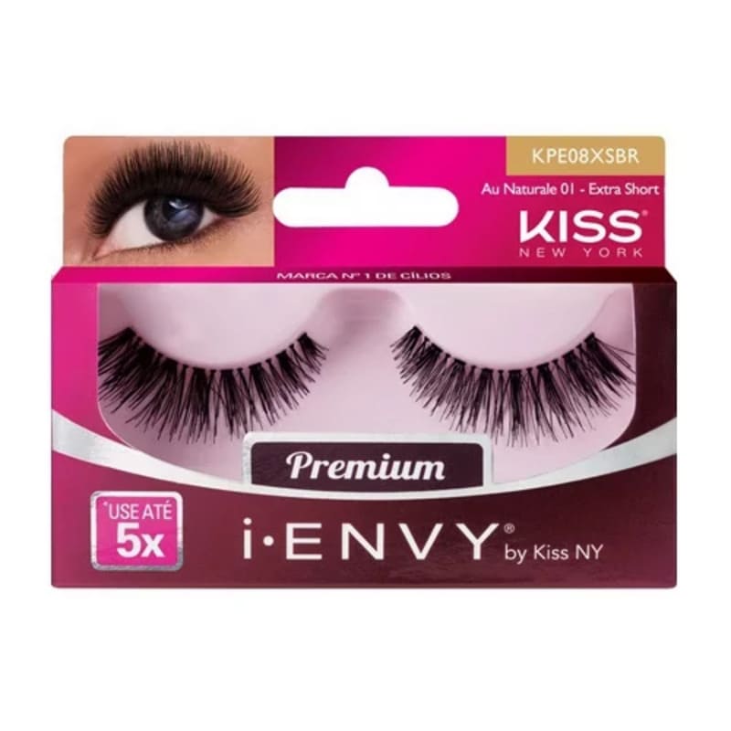 Kiss Pestaña Postiza I - Envy Au Natural 01 Xtra Short - Farmacias Arrocha