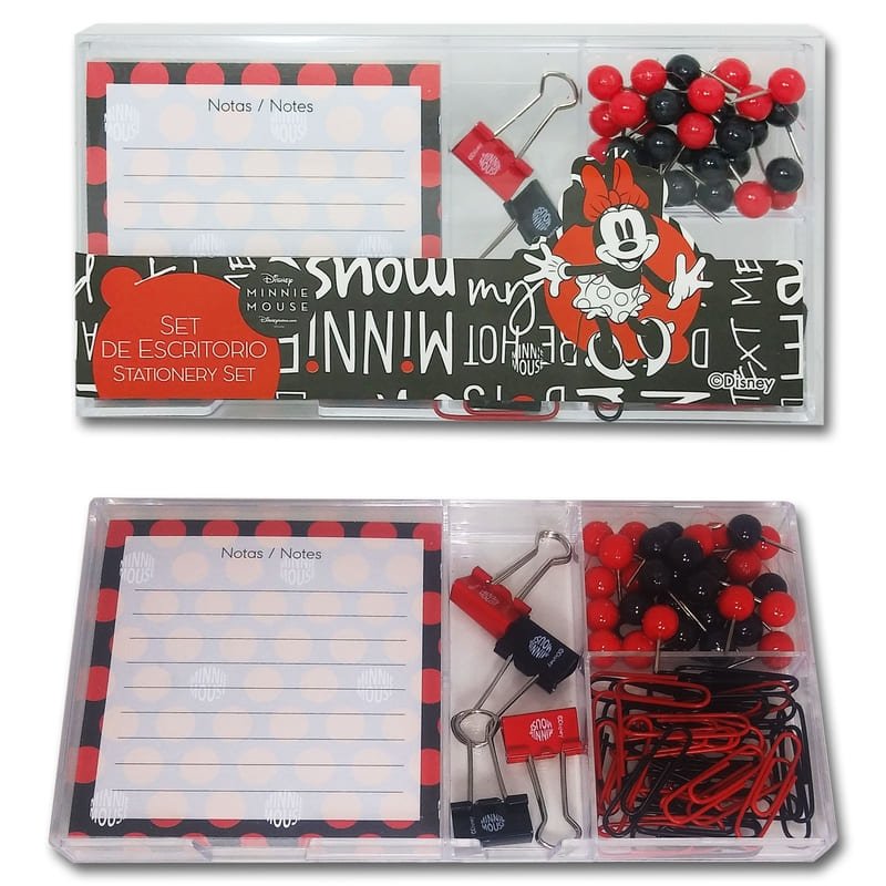 Sysabe Set De Escritorio Minnie Y Stich - Farmacias Arrocha