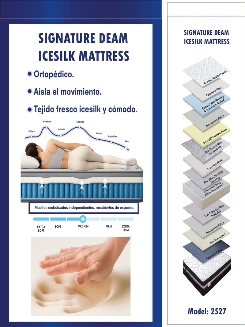 SIGNATURE DREAM ICESILK MATTRESS - Farmacias Arrocha