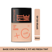 Base De Maquillaje Maybelline Ny Fit Me Fresh Tint Spf50 - Farmacias Arrocha