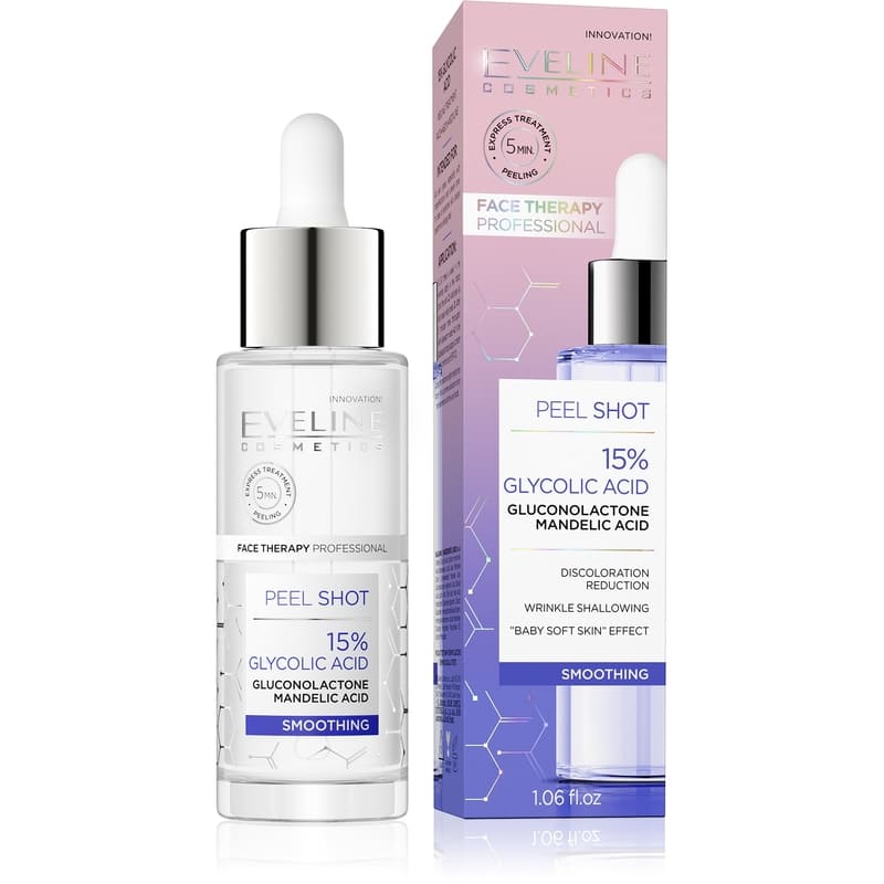Eveline Peel Shot 15 Glycolic Acid 30Ml - Farmacias Arrocha