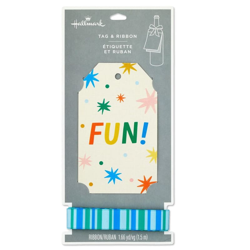 Hallmark Set Cinta Y Etiqueta De Regalo Fun - Farmacias Arrocha