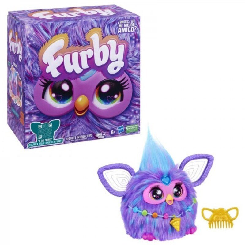 Peluche Interactivo Furby Morado Farmacias Arrocha