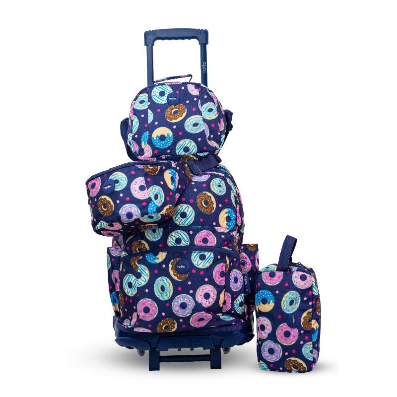 Totto Kit X 4 Morral Ruedas Lonch Multiuso Koala - Farmacias Arrocha