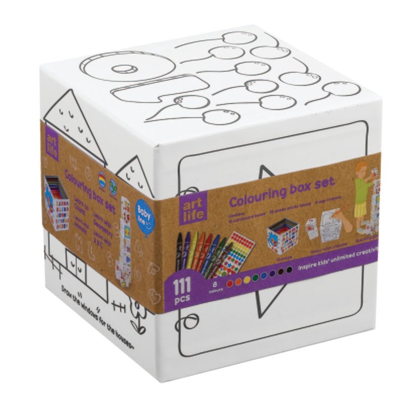 Art Life Set Caas Para Colorear 111 Piezas - Farmacias Arrocha