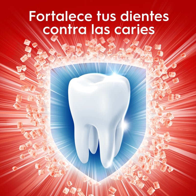 Pasta dental Anticaries con Flúor Crest Escudo Anti - azúcar 140 ml - Farmacias Arrocha