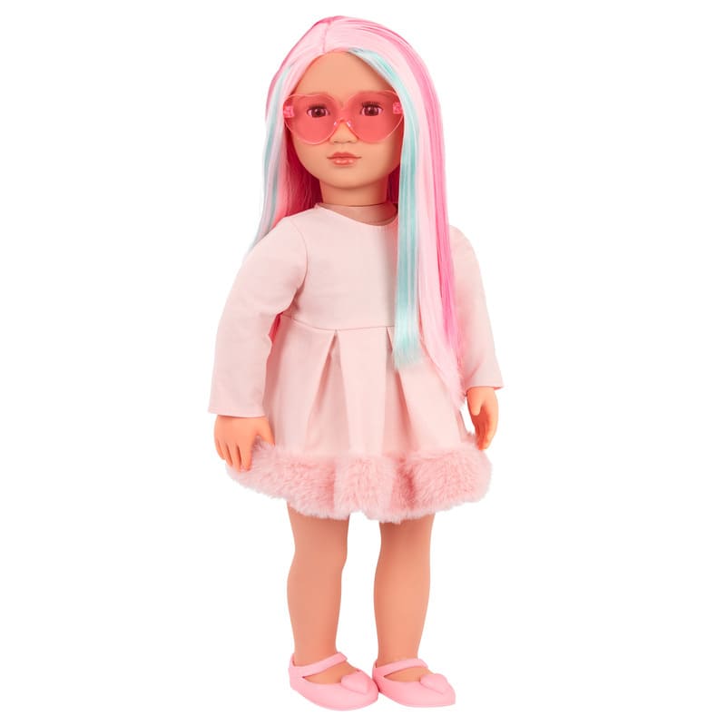 Our Generation Muñeca Cabello Multicolor Rosa - Farmacias Arrocha