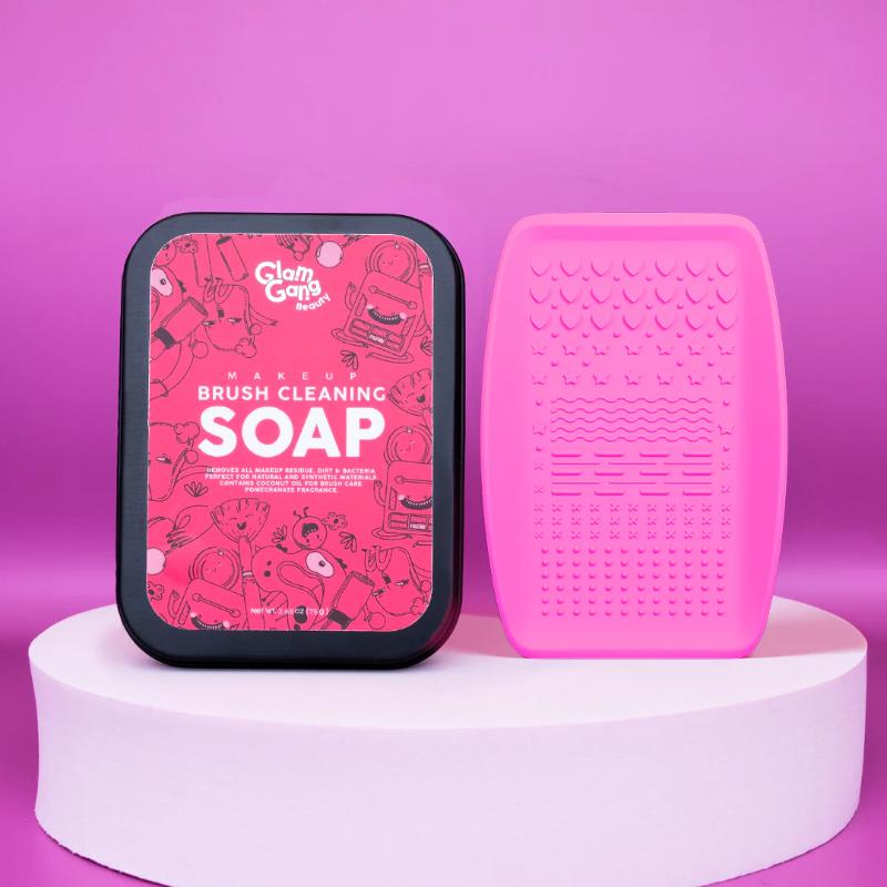 Glam Gang Silicone Scrubbing Pad & Soap - Farmacias Arrocha