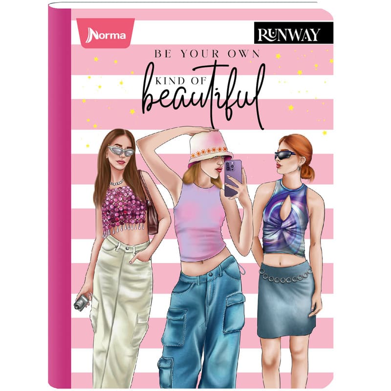 Norma Cuaderno Cosido Grande Raya Ancha 200 Pag Runway - Farmacias Arrocha