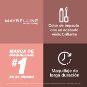 Labial Líquido Maybelline Ny Vinyl Ink Nudes - Farmacias Arrocha