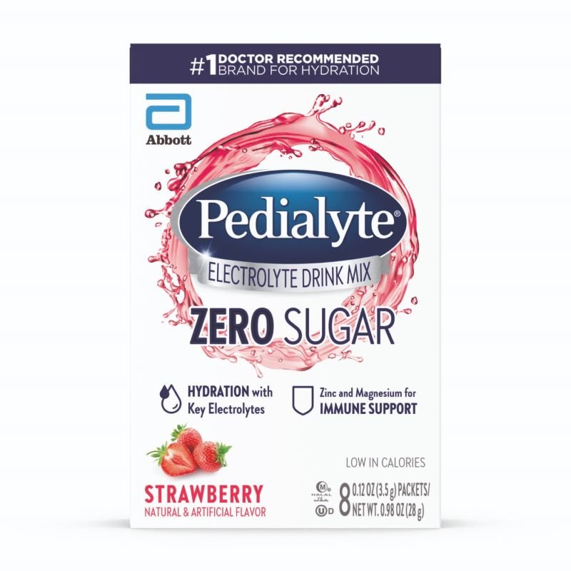 Pedialyte Polvo Strawbe 3.4G X 8 Sobres - Farmacias Arrocha