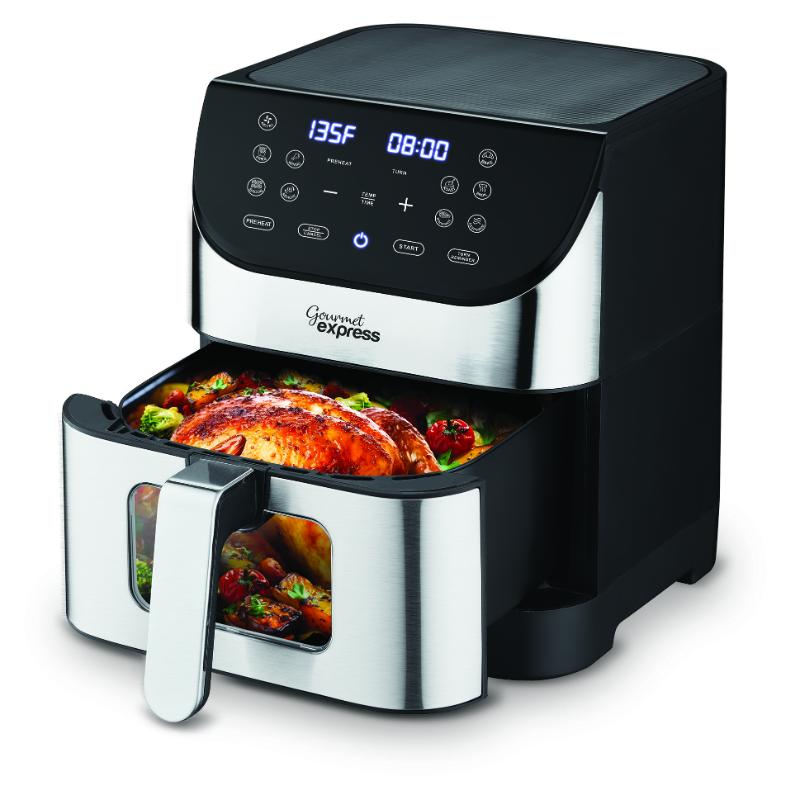 Gourmet Express Freidora De Aire Con Ventana 6L - Farmacias Arrocha