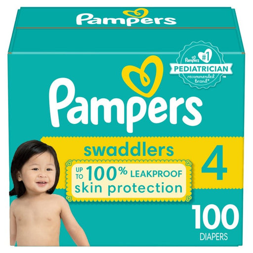 Pañales Pampers Swaddlers Talla 4, 100 unidades - Farmacias Arrocha