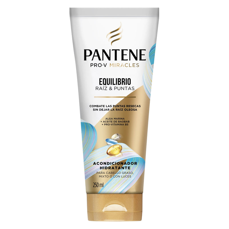 Pantene Acondicionador Equilibrio Raiz y Puntas 250Ml - Farmacias Arrocha