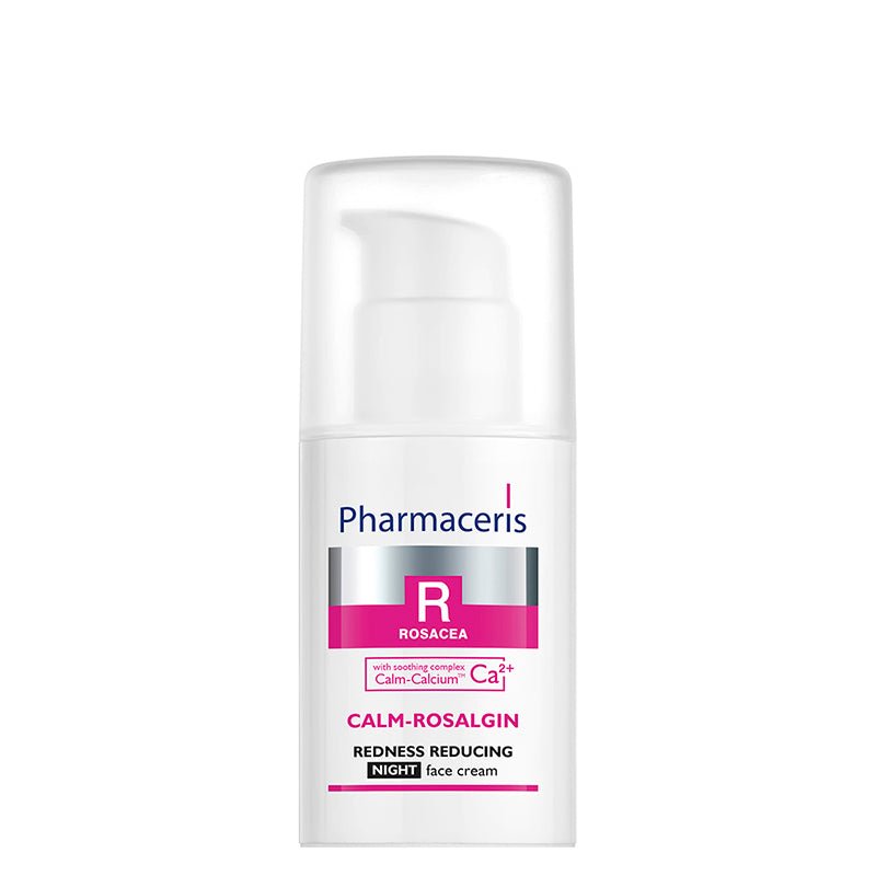 Pharmaceris R Calm - Rosalgin Crema de noche antirojeces con complejo Ca2+ 30 ml - Farmacias Arrocha