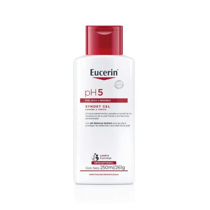 Eucerin PH5 SYNDET GEL piel sensible 250ml - Farmacias Arrocha