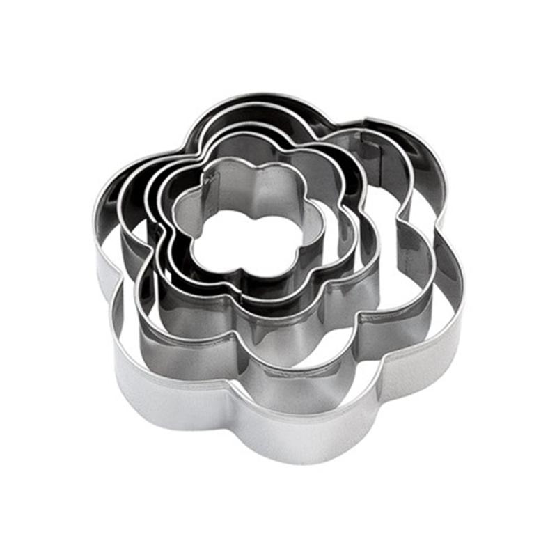 Metaltex Set De Cortadores De Galleta Flor 5Pzas - Farmacias Arrocha