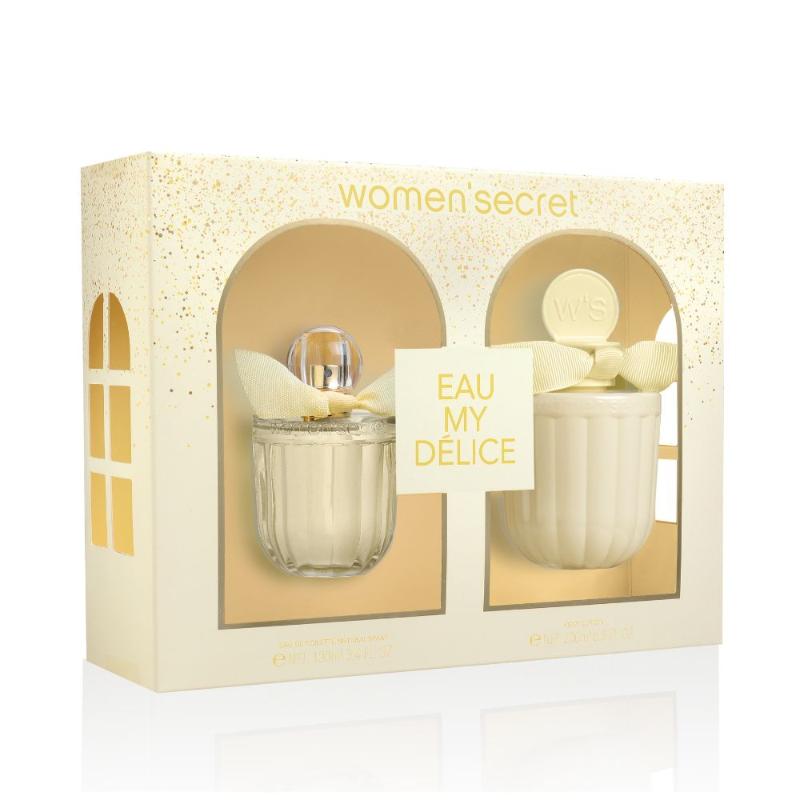 Women Secret Eau My Delice Gift Set Edt 100 Ml + Bl 200 Ml - Farmacias Arrocha
