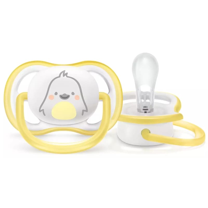 Avent 1 Chupete Ultra Air 0 - 6M / White Penguin - Farmacias Arrocha
