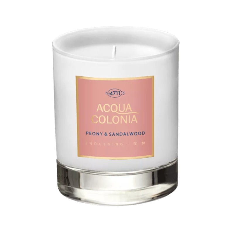4711 Peony & Sandalwood Candle 180G - Farmacias Arrocha