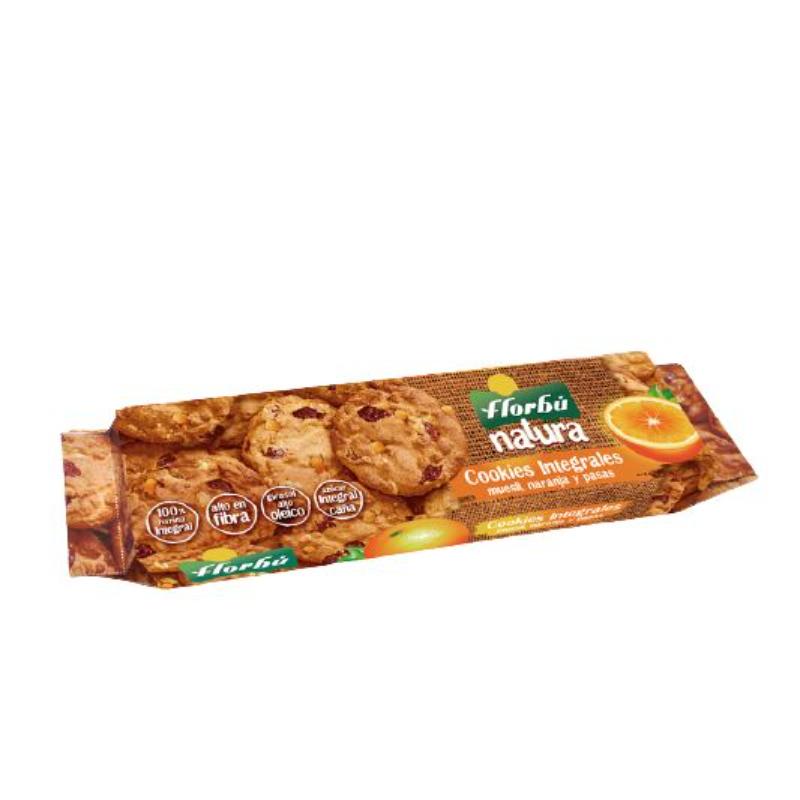Florbu Galletas Integrales Con Muesli, Pasas Y Naranja 120G - Farmacias Arrocha