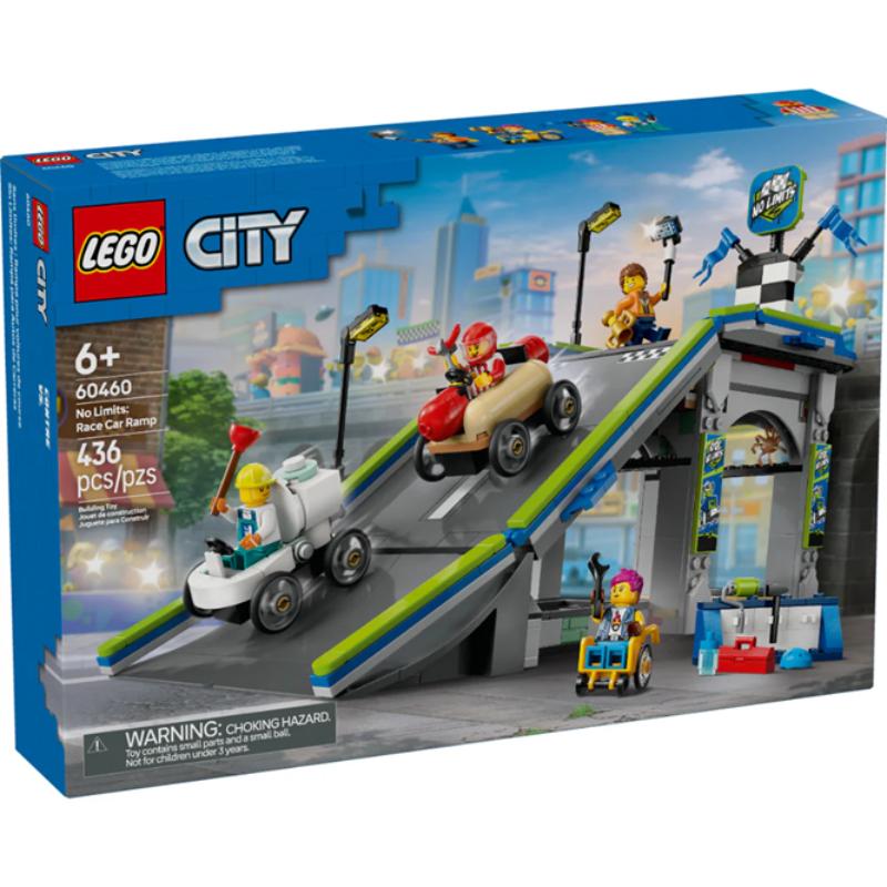 Lego City Sin límites: Rampa de Aceleración para Coches de Carreras - Farmacias Arrocha