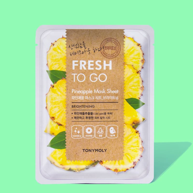 Tony Moly Fresh To Go Pineapple Mask2 - Farmacias Arrocha