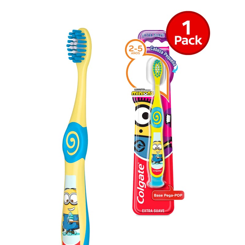 Cepillo Dental Colgate Smiles Barbie/Minions 2 - 5 Años - Farmacias Arrocha