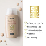 Isdin Fotoprotector Fusion Water Color Spf50 50Ml - Protector Solar Facial Con Color - Farmacias Arrocha