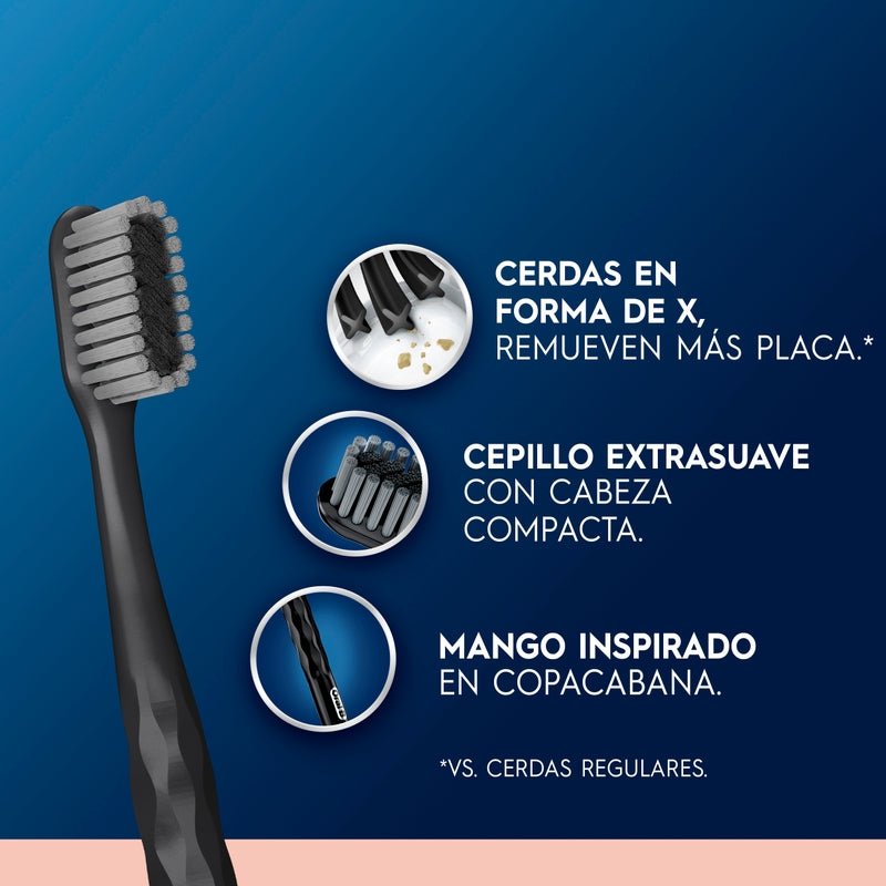 Cepillo de dientes Oral - B Iconic Premium Cerdas en forma de X, 1 Unidad - Farmacias Arrocha