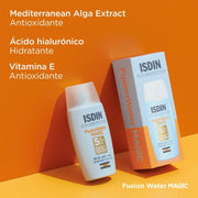 ISDIN Fotoprotector Fusion Water MAGIC Oil Control SPF50 50ML - Bloqueador solar facial ultraligero - Farmacias Arrocha