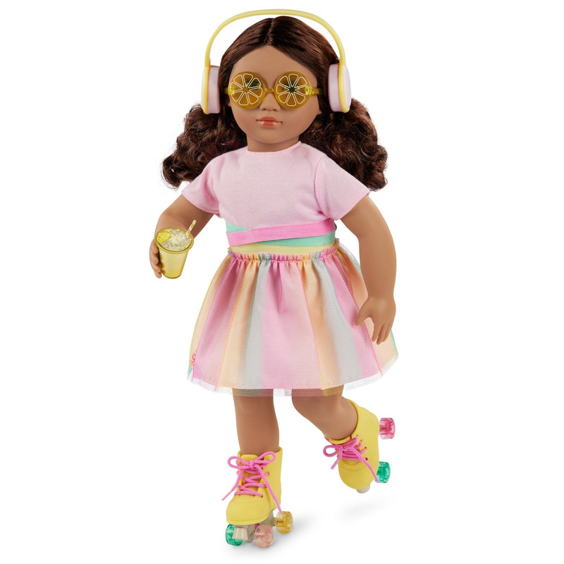 Outfit Patinaje ‘Roller & Lemonade’ para Muñeca de 18” - Farmacias Arrocha
