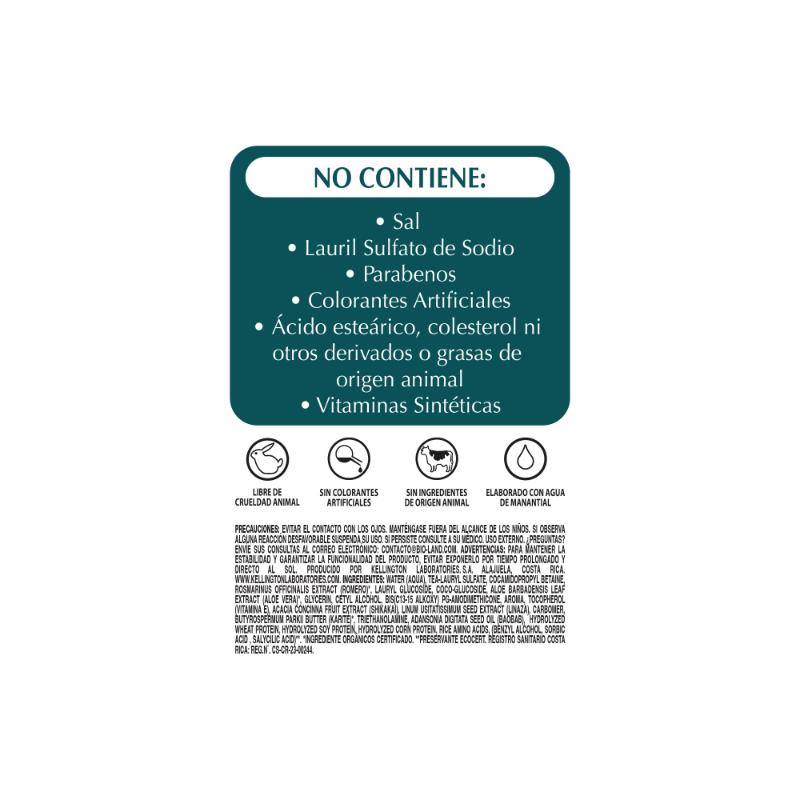 Bioland 2en1 Control Caída Romero 400Ml - Farmacias Arrocha