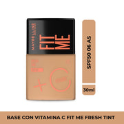 Base De Maquillaje Maybelline Ny Fit Me Fresh Tint Spf50 - Farmacias Arrocha