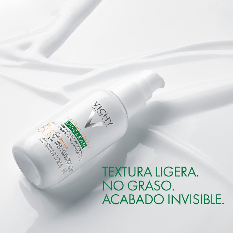 Vichy Capital Soleil UV Clear SPF 50+ Protector Solar 40ml - Farmacias Arrocha