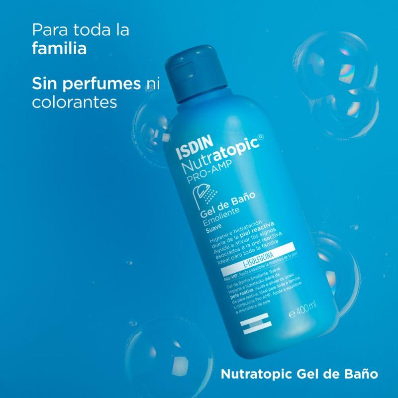 ISDIN Nutratopic PRO - AMP gel de baño - Farmacias Arrocha