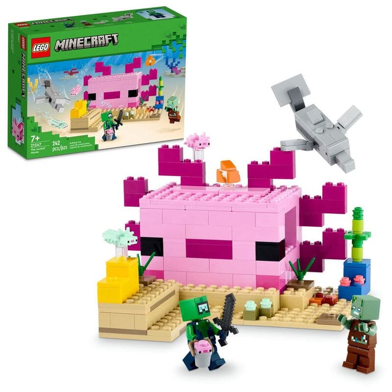 Lego Minecraft La Casa Ajolote - Farmacias Arrocha
