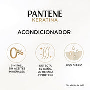 Acondicionador Reparador Pantene Pro - v Miracles Keratina Repara Y Protege 250 ml - Farmacias Arrocha