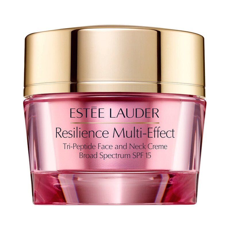 Estée Lauder Crema Hidratante Cara y Cuello Resilience Multiefecto - TriPéptidos Piel Seca SPF 15 - Farmacias Arrocha