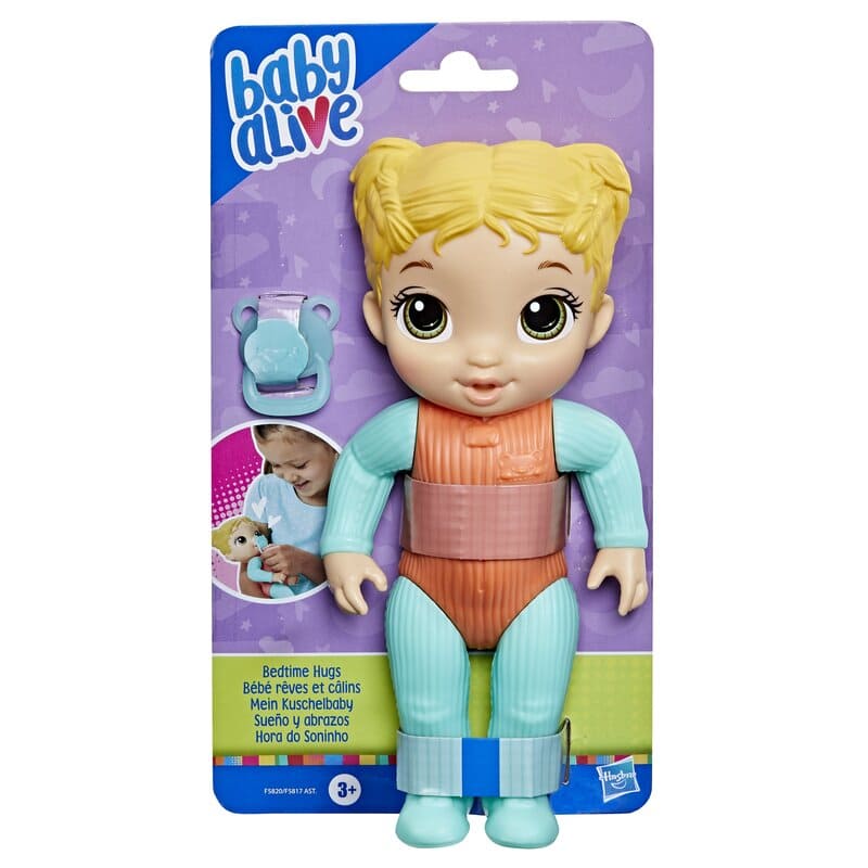 Baby Alive - Muñeca Sueño Y Abrazos - Cabello Rubio - Farmacias Arrocha
