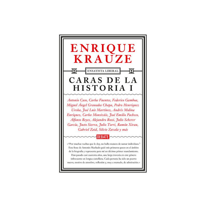 Caras de la historia I (Ensayista liberal 2) - Farmacias Arrocha