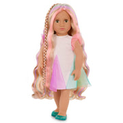 Tessie Trenza Mágica – Muñeca de 18” con Cabello Extensible - Farmacias Arrocha