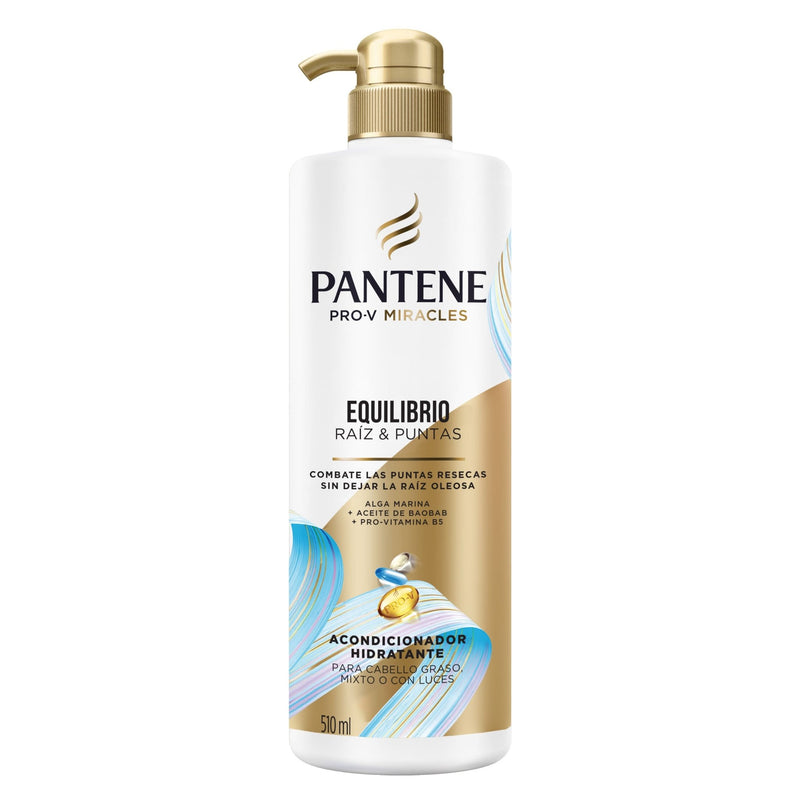 Pantene Acondicionador Equilibrio Raiz y Puntas 510Ml - Farmacias Arrocha