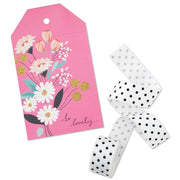 Hallmark Set Cinta Y Etiqueta De Regalo Diseño Floral Rosa - Farmacias Arrocha