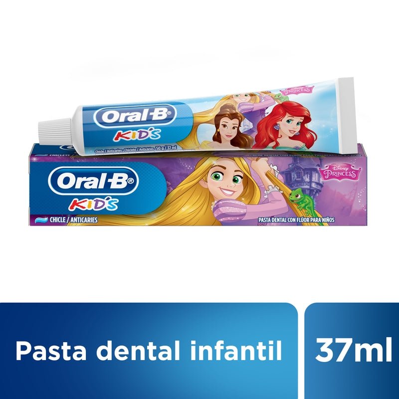 Pasta dental Oral - B Kids Princesas 37 ml - Farmacias Arrocha
